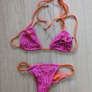 Indah Coco crochet bikini, S